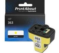 PrintAbout Cartouche d'encre compatible avec HP 363 (C8773EE) - Jaune Jaune