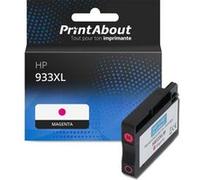 PrintAbout Cartouche d'encre compatible avec HP 933XL (CN055AE) - Magenta - Grande capacité Magenta