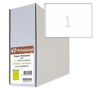 Printation Étiquettes d'expédition A5 210 x 148 mm - 1000 étiquettes DHL autocollantes 210 x 148 sur 1000 feuilles DIN A5 1 x 1 - Bigpack Étiquettes autocollantes pour colis - Étiquettes d'adresse