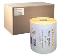 Printation Étiquettes d'expédition DHL, DPD, GLS, UPS - 6000 103 x 109 mm - 250 étiquettes thermiques Thermo ECO par rouleau - Étiquettes autocollantes permanentes - 1 pouce / 25 mm