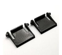Printbtw 1 paire de pieds de clavier de rechange pour clavier Corsair K55 RGB (Pro) - Noirs