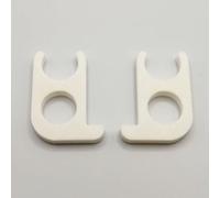 Printbtw Lot de 2 fusibles pour trappes de toit Mini Heki Dometic (blanc)
