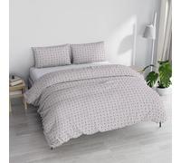 Printed Colors Parure Housse de Couette Made in Italy, Floyd Rose pour lit Double