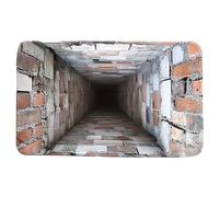 Printed Illusion Rug - Accent Area Rugs ¦ Compact Illusion Carpet with Interior Floor Coverage, Optical Mat with Hallway Decor, Indoor Visual Rug, Themed Hole Carpet for Entrance Setup