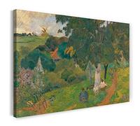 Printed Paintings Impression sur Toile (100x70cm): Paul Gauguin - Aller et d'aller (Martinique)