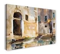 Printed Paintings Impression sur Toile (120x80cm): John Singer Sargent - Venise