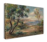 Printed Paintings Impression sur Toile (120x80cm): Pierre-Auguste Renoir - Bords de mer