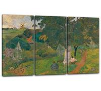 Printed Paintings Impression sur Toile 3 pièces(120x80cm): Paul Gauguin - Aller et d'aller (Marti