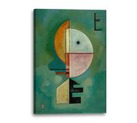 Printed Paintings Impression sur Toile (40x60cm): Wassily Kandinsky - Emporium (1929)