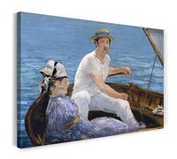 Printed Paintings Impression sur Toile (60x40cm): Édouard Manet - Nautique