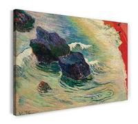Printed Paintings Impression sur Toile (60x40cm): Paul Gauguin - La Vague