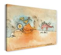 Printed Paintings Impression sur Toile (60x40cm): Paul Klee - D'où Viennent Les œufs et Le Bon rô