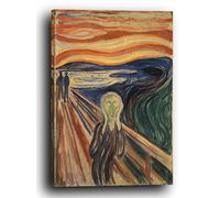 Printed Paintings Impression sur Toile (60x80cm): Edvard Munch - The Scream (1910)