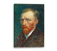 Printed Paintings Impression sur Toile (60x80cm): Vincent Van Gogh - Autoportrait