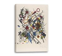 Printed Paintings Impression sur Toile (60x80cm): Wassily Kandinsky - Lithographie du Quatrième P