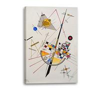 Printed Paintings Impression sur Toile (70x100cm): Wassily Kandinsky - Tension délicate