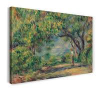 Printed Paintings Impression sur Toile (80x60cm): Pierre Auguste Renoir - Chemin aux Collettes AV