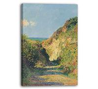 Printed Paintings Impression sur Toile Claude Monet - Le Chemin Creux