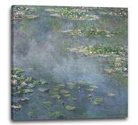 Printed Paintings Impression sur Toile Claude Monet - Nénuphars (Nymphéas françaises) (1906)