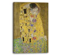 Printed Paintings Impression sur Toile Gustav Klimt - Le Baiser (1907-1908)