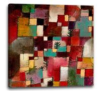 Printed Paintings Impression sur Toile Paul Klee - Redgrass et Violet-Yellow Rythms (1920)