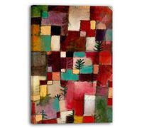Printed Paintings Impression sur Toile Paul Klee - Redgrass et Violet-Yellow Rythms (1920)
