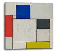 Printed Paintings Impression sur Toile Theo Van Doesburg - Composition décentralisée