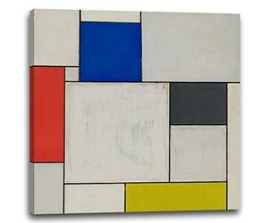 Printed Paintings Impression sur Toile Theo Van Doesburg - Composition décentralisée