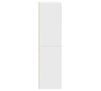 ""Printemps 2026 Soldes""Bibliothèque-Meuble TV - Armoire multimédia/Cabinet HIFI - Blanc 36 x 30 x 114 cm Bois d'ingénierie 4910020