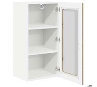 ""Printemps 2026 Soldes""Ensemble de 2 Armoire de cuisine - Meuble de rangement - Buffet de Cuisine - Chêne artisanal 40 x 31 x 80 cm