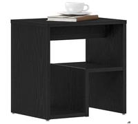 ""Printemps 2026 Soldes""Table de Nuit Chambre moderne & indispensable - Cabinet de chevet Chêne noir 40x30x40 cm Bois d'ingénierie 2_