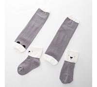 Printemps Bébé Chaussettes De Genou Mis Bande Dessinée Mignonne Infantile Tube De Bambin Chaussettes Lâches (raton laveur,M)