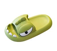 Printemps Chaussons Fille garçons filles bébés été intérieur bain anti-dérapant Anti-odeur et Sensation fécale pantoufles fraîches Fille Blanc Bout Légèrement Ouvert Pantoufles (GN2, 26.5 Toddler)