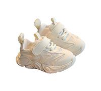 Printemps et couleur unie double maille respirante antidérapante chaussures de sport pour chaussures imperméables pour femmes, Blanc., 29 EU