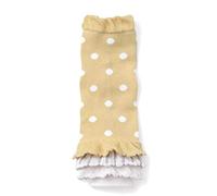 Printemps et été bébé nouveau-né bébé coton genouillères rampantes chaussettes pour enfants (jaune)