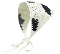 Printemps et été Triangle bandeau écharpe Protection du cou femmes Crochet creux(Color 18)