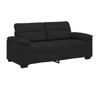 ""Printemps/été 2025"" Canapé 2 places Pour Salon - JM - Doux et durable - noir 140 cm tissu EU3957