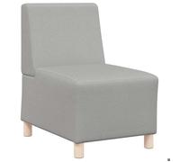 ""Printemps/été 2025"" Fauteuil/Canapé Simple - JILIMAISON - gris nuage 55 cm - tissu EU2848