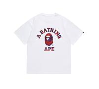 Printemps/été Unisex Imprimé Sports T-Shirts - Col Rond, Coupe Lâche, Manches Courtes, Respirant pour Les Femmes-Color-1||XX_l
