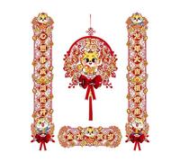 Printemps Festival Couplets Duilian pour Nouvel An Printemps Festival Party Supplies Style D Type 3