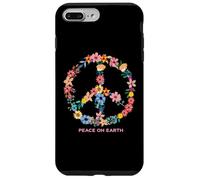 Printemps Fleurs Peace on Earth Sign World Peace Summer Top Coque pour iPhone 7 Plus/8 Plus