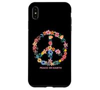 Printemps Fleurs Peace on Earth Sign World Peace Summer Top Coque pour iPhone XS Max