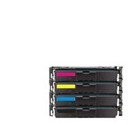 Printer, Cartouche de Toner 4 Couleurs CRG-069H Crg069, Compatible for Canon 069 069H LBP673Cdw LBP673CDN LBP674Cx MF756Cx MF750C MF752Cdw 7.6K avec Puce(069(KCYM) with Chip)