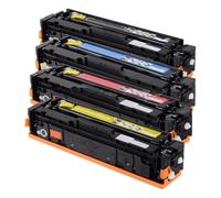Printer, Cartouche de Toner Compatible 131X 131A CF210X CF210A CF211A CF212A CF213A, Compatible for HP LaserJet Pro 200 Couleur M251nw M276n/nw(Y)