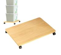 Printer Stand - Office Organizer & Storage Cart | Mobile Rolling Utility Rack , 4 Caster Wheels Living Room & Apartment - Heavy Duty Appliance Pedestal For Washing Machine & Plants - Space-Saving