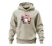 Printera Adorable Père Noël avec chapeau créatif - Décoration de Noël - Nain - Unisexe - Sweat à capuche, naturel, L