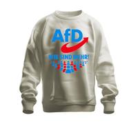 Printera AFD Sweatshirt avec inscription « Wir Sind Mehr Patriotisme