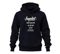 Printera Augentest Kannst du das Statement Sweat à capuche, bleu marine