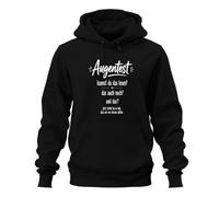 Printera Augentest Kannst du das Statement Sweat à capuche, Noir , M