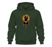 Printera Bastet Sweat à capuche avec chat égyptien japonais Y2K | Pyramides Sphinx Chaton Chaton Kemet Monde Dieu Bijou Animal Spirituel Esotérique Urbain Grunge